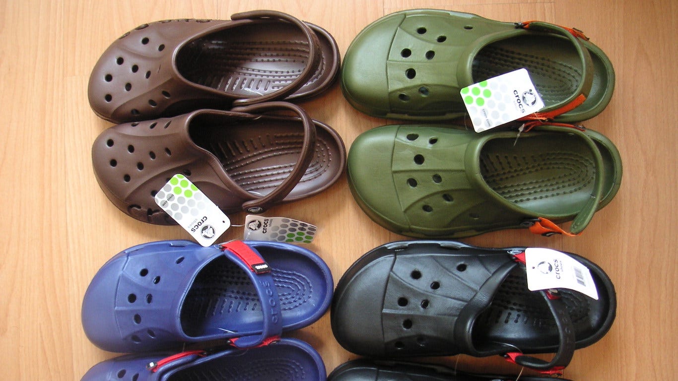 crocs retailers